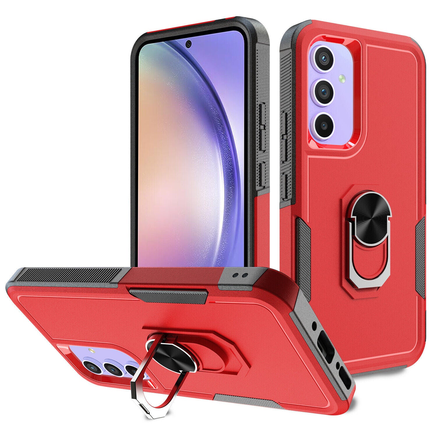 Étui à anneau robuste pour Samsung Galaxy A54 5G Étui à anneau robuste pour Samsung Galaxy A54 5G